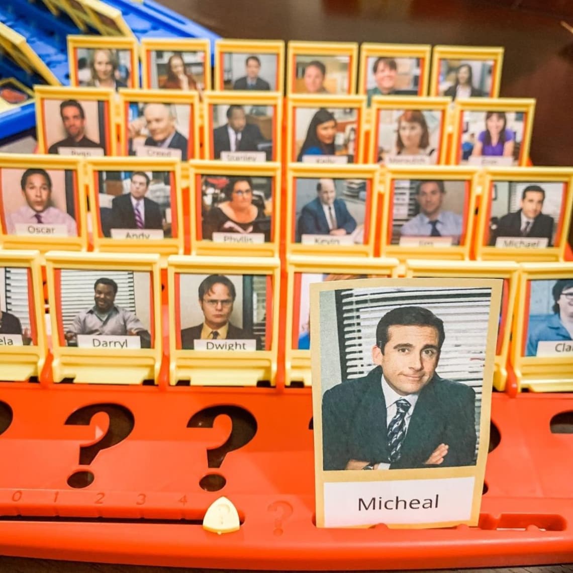 Personalized Guess Who Game editable Template Etsy