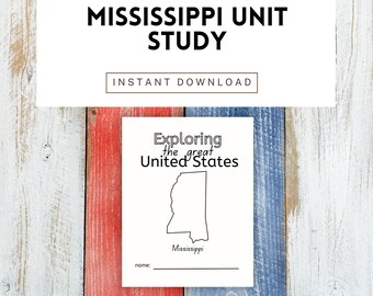 Feuilles de travail sur le Mississippi et unité d'étude