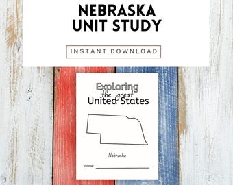 Feuilles de travail et unité d'étude sur le Nebraska