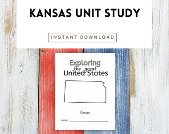 Feuilles de travail du Kansas et unité d'étude