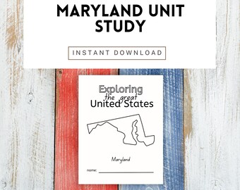 Feuilles de travail sur le Maryland et unité d'étude