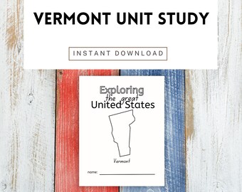 Feuilles de travail du Vermont et unité d'étude
