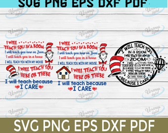 Download Dr Seuss Teacher Svg Etsy