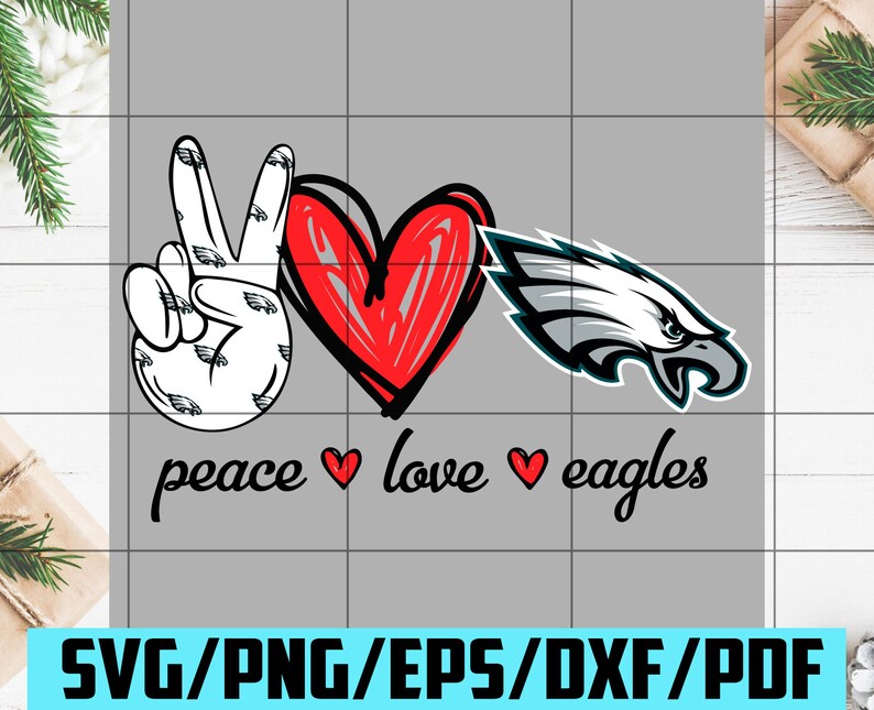 Free Free 144 Peace Love Eagles Svg SVG PNG EPS DXF File
