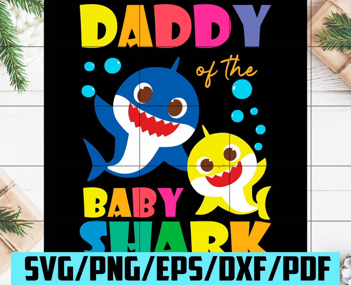 Download Papa des Babys Hai Svg Trending Svg Baby Shark Svg Papa ...