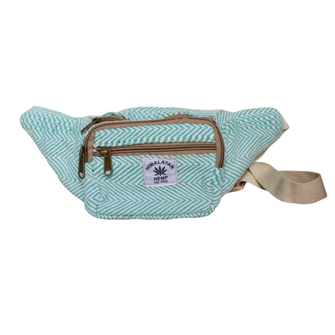 Hemp Fanny Pack, Hemp Waist Bag, Unisex Hip Bag, Bum Bag, Runners Belt