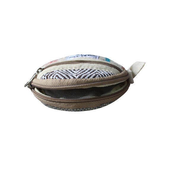 Buy COLOREDDREAMS Himalayan Hemp Round Coin Pouch | Eco-Friendly Pouch -  Beige at Amazon.in