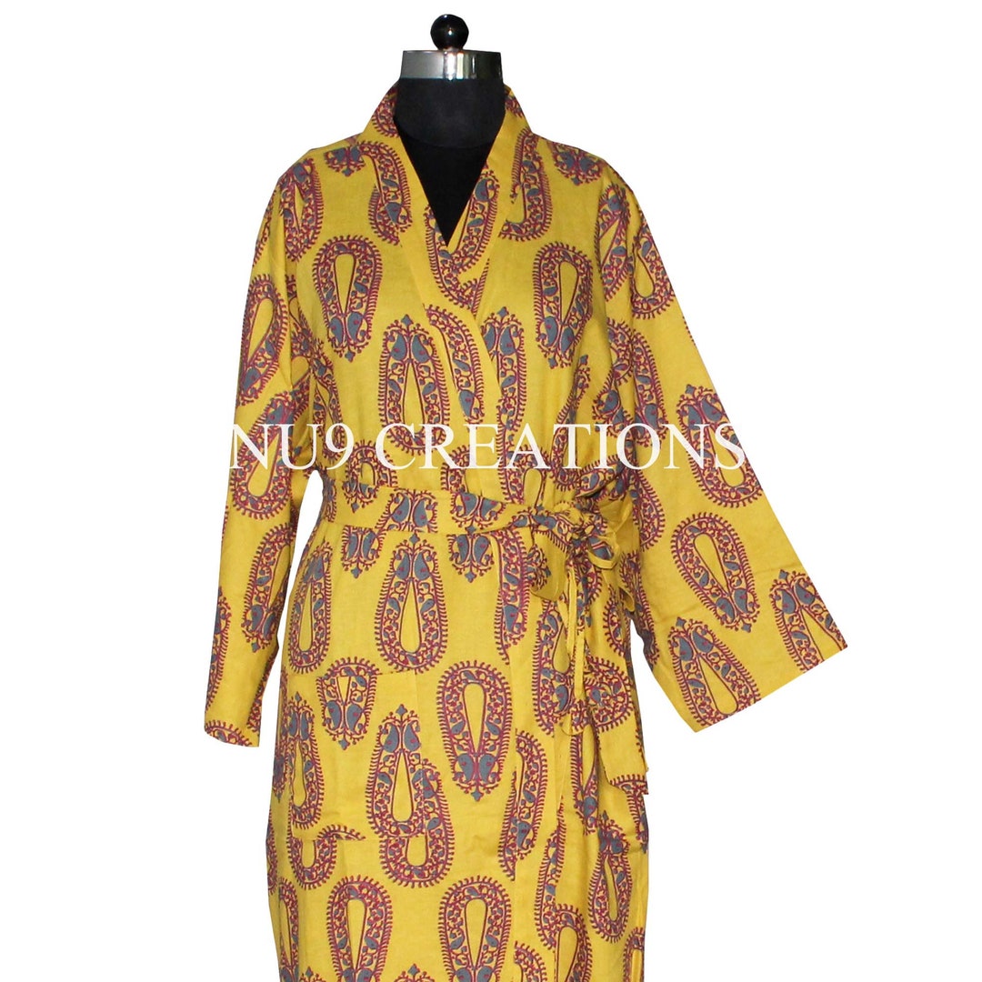 Cotton Robes, Kimono Robe, Bath Robe, Beachwear, Cover Ups, Night Wear