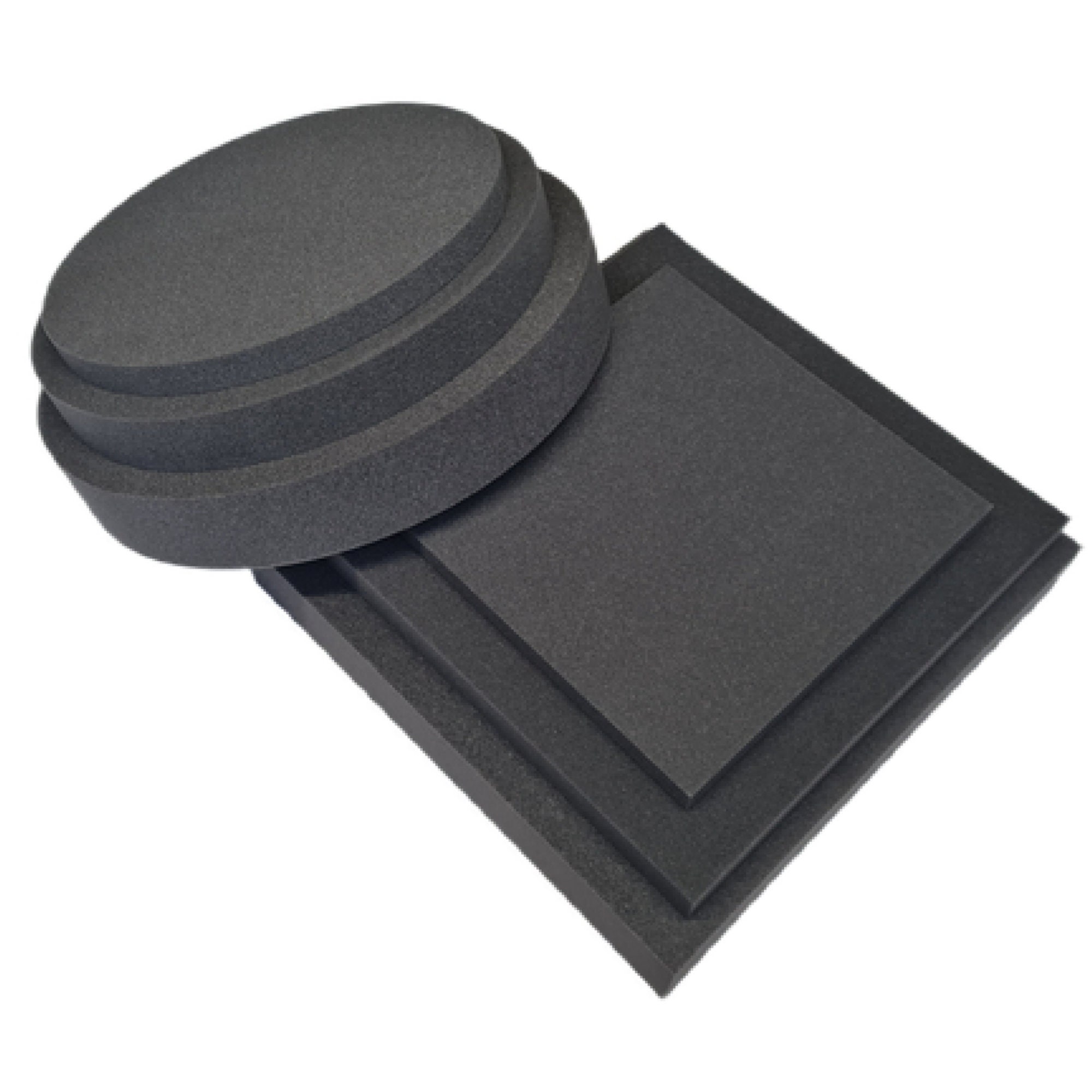 High Density Upholstery Foam Sheet Cut to 50 Inches X 20 Inches Various