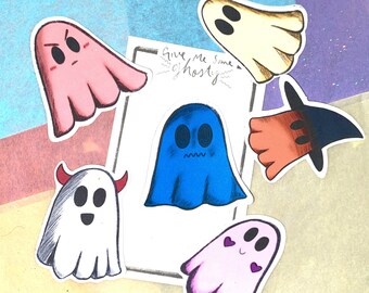 Give Me Some Ghosty! (6 sticker pack)