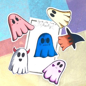 Give Me Some Ghosty! (6 sticker pack)