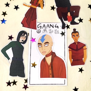 GAANG (5 sticker) pack