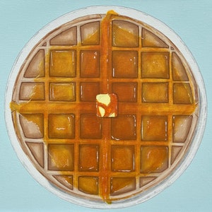 Waffles or Pancakes? (11x14)
