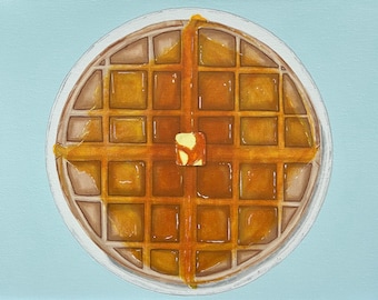 Waffles or Pancakes? (11x14)
