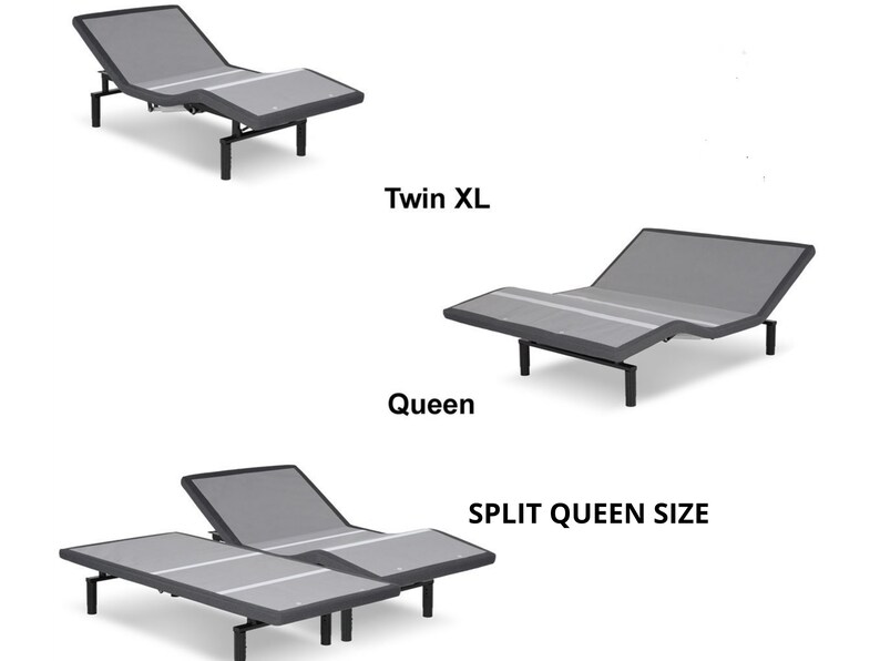 Split Queen Dual Adjustable Electric Bed Bases All Sizes Etsy