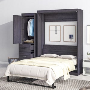 Murphy Bed with multiple storage - Full size