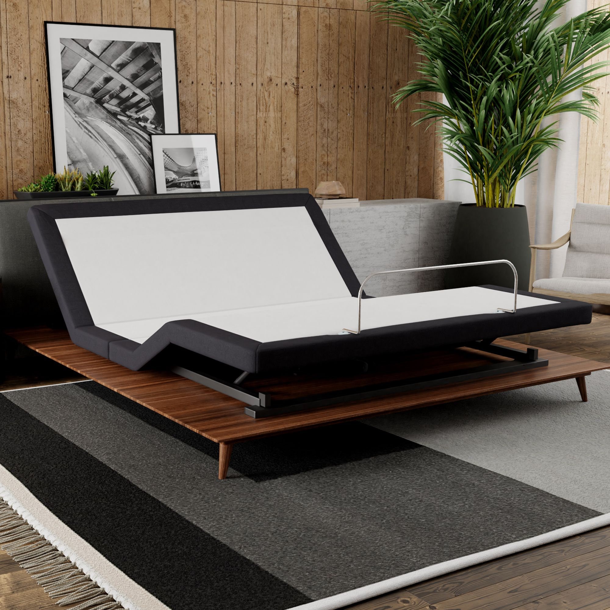 Beverly Hills Bed Flat Bottom Electric Adjustable Bed - Etsy