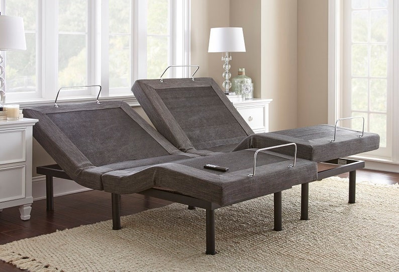 Split Queen 30 X80 Dual Adjustable Electric Bed Etsy