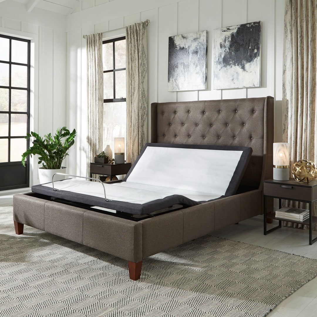 Beverly Hills Bed King or Queen Massaging Electric Adjustable Bed Etsy