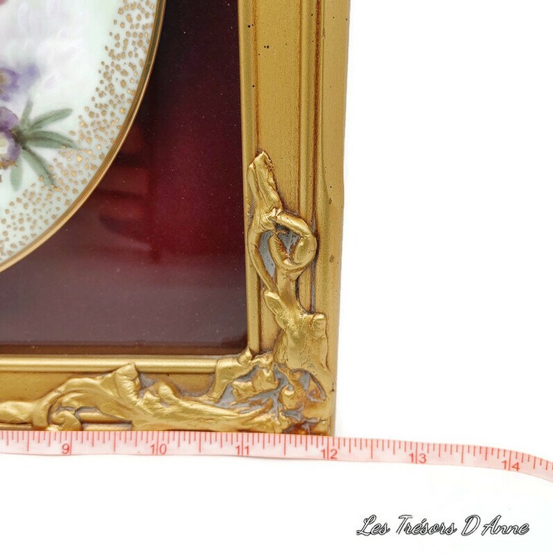 Vintage Vintage Gold Frame Wall Decoration Collector's Etsy