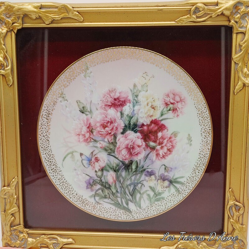 Vintage Vintage Gold Frame Wall Decoration Collector's Etsy