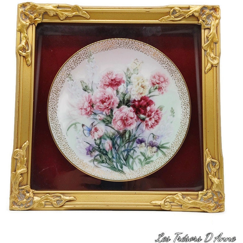 Vintage Vintage Gold Frame Wall Decoration Collector's Etsy