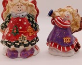 Vintage, Christmas decoration, Christmas pepper shaker, Christmas collection, perfect condition, Christmas ornaments, table decoration, angels