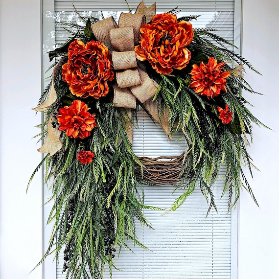 Front Door Wreaths For Spring And Summer, Colorful Year Round