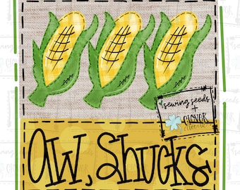 Corn Thanksgiving - SS+CD - PNG, Digital Download for sublimation and printables