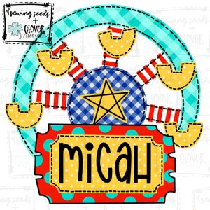 Riesenrad mit Ticket Typenschild - Junge - SS + CD - Faux Applikation PNG, digitaler Download für Sublimation und Ausdrucke