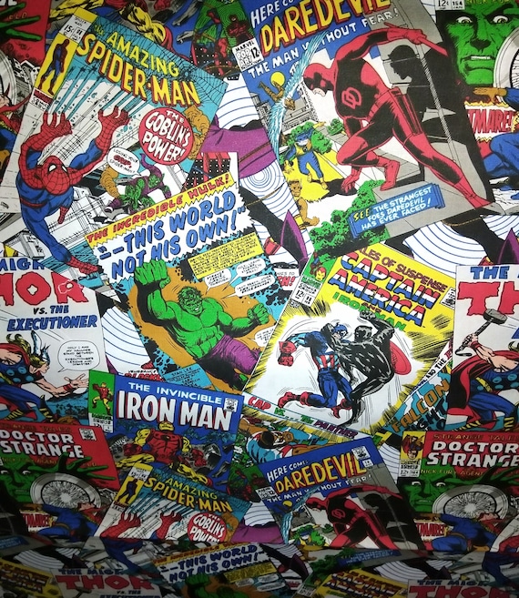 Spider Man Fabric Collection 