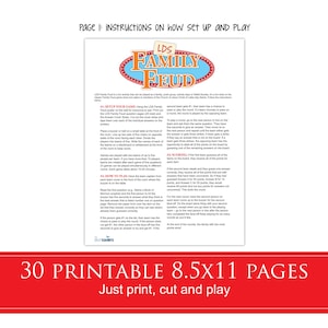 LDS Family Feud, Family Feud Party Game, LDS Youth Activity, Digital ...