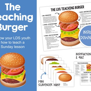 LDS youth teaching activity, latter-day saints, LDS youth activity, printable group activity, lesson teaching skills, young women activity