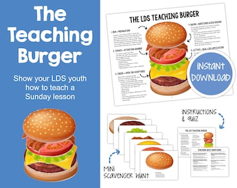 LDS youth teaching activity, latter-day saints, LDS youth activity, printable group activity, lesson teaching skills, young women activity