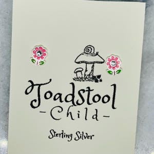Sterling Silver - flower studs/ earrings / kids jewelry / Childrens Jewelry / Childrens Earrings