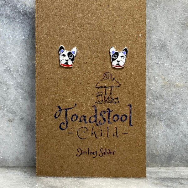 Childrens Dog Earrings Etsy