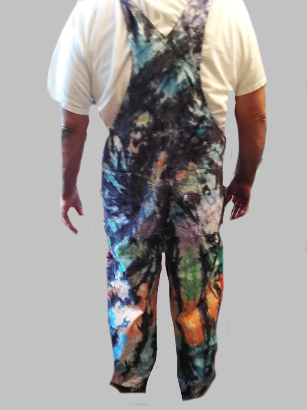over the rainbow tie dye