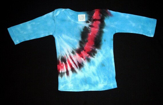 Toddler Tie Dye Long-sleeve Tee/fire Line
