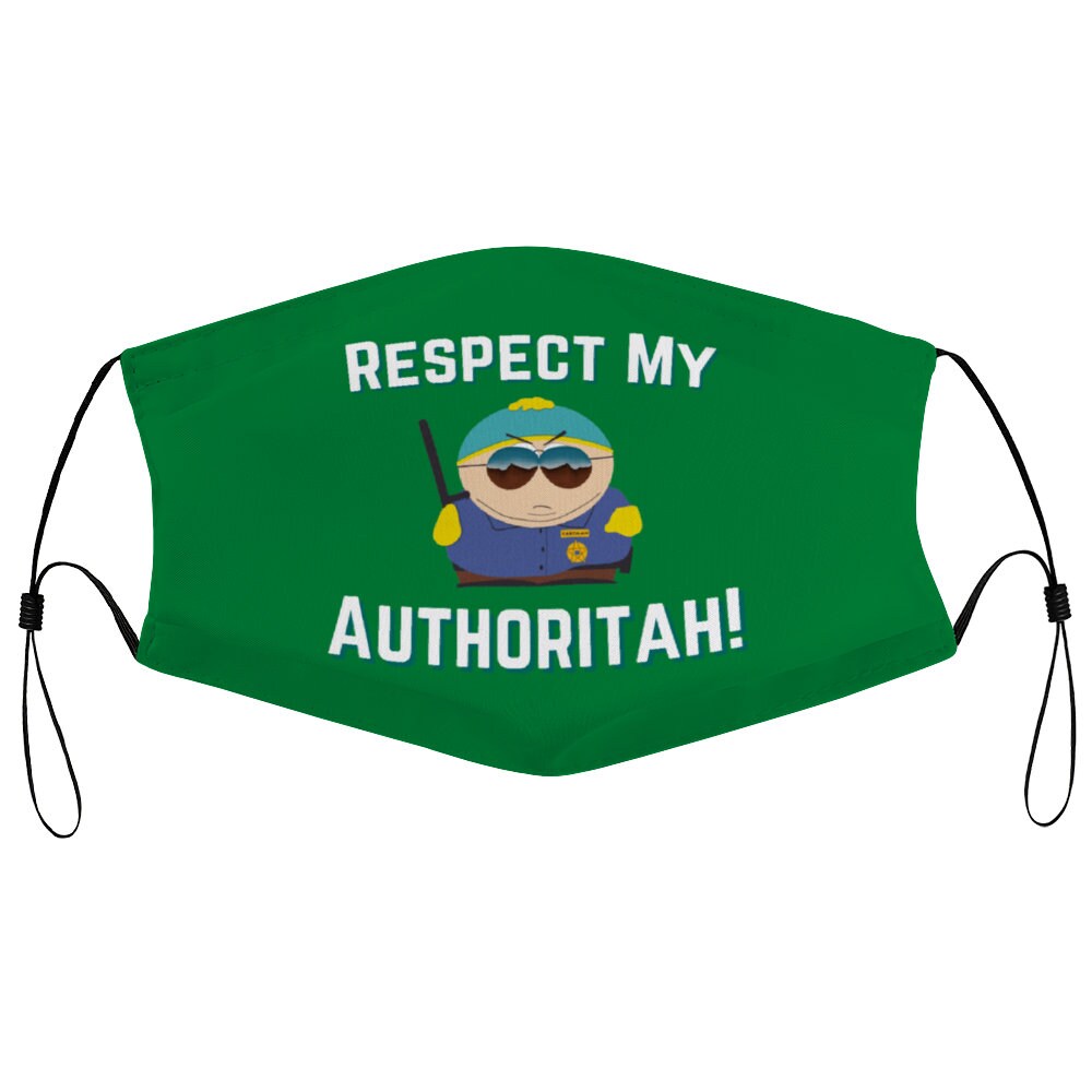 South Park Eric Cartman Respect My Authority Police Cop Funny | Etsy België