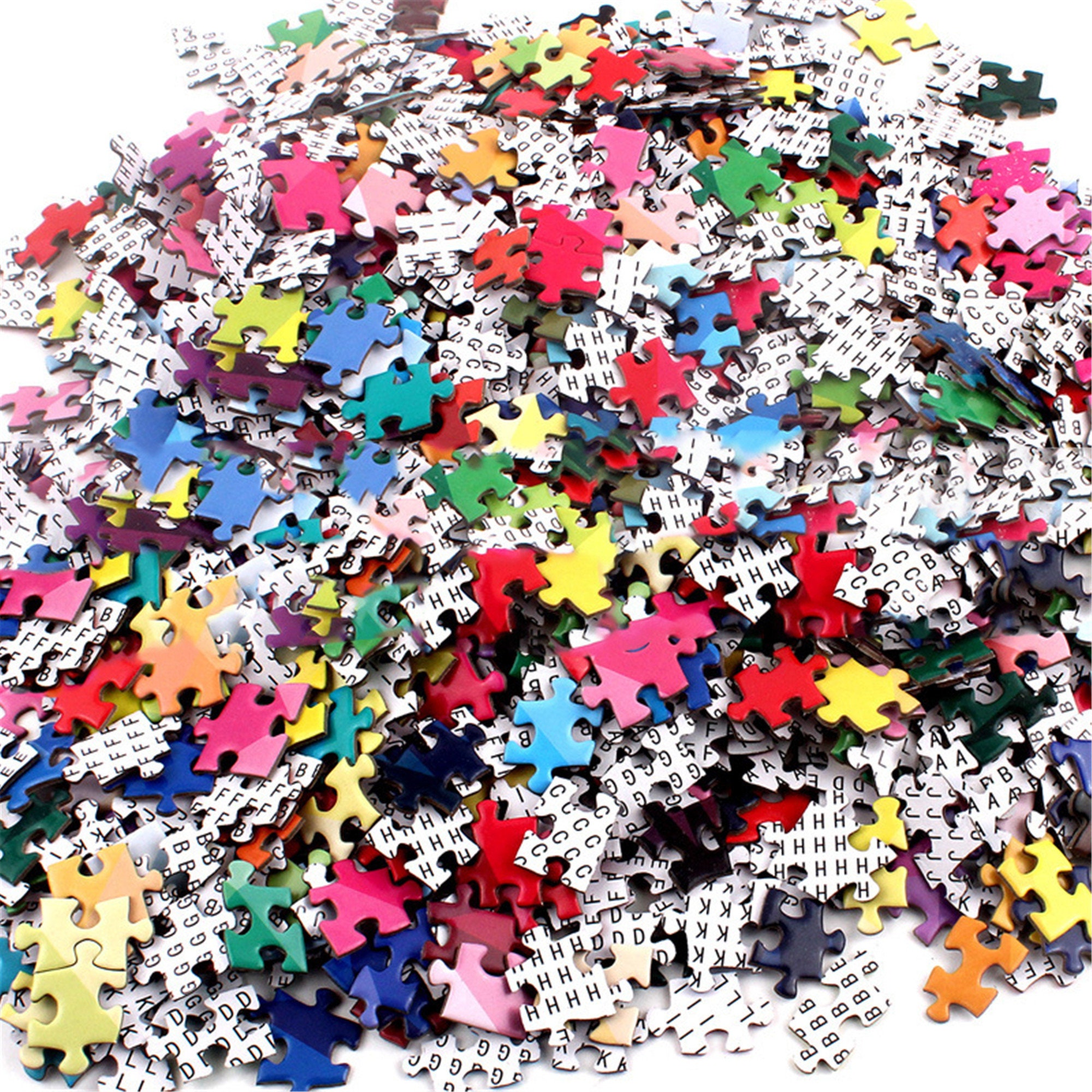 Full Moon 1000 Piece Round Puzzles Gradient Jigsaw Puzzles For Etsy