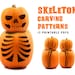 Creepy Pumpkin Carving Patterns Scary Jack-o-lantern Printable ...