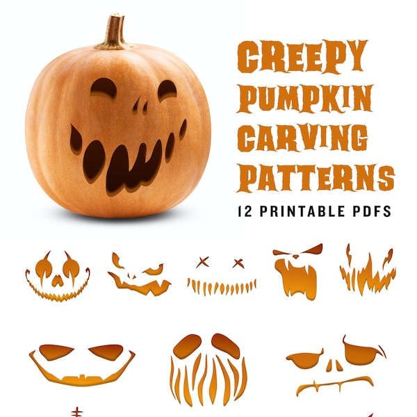 Scary Pumpkin - Etsy