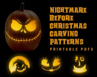 Pumpkin Stencil Etsy