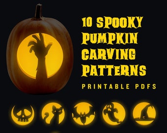 Pumpkin Stencils Etsy