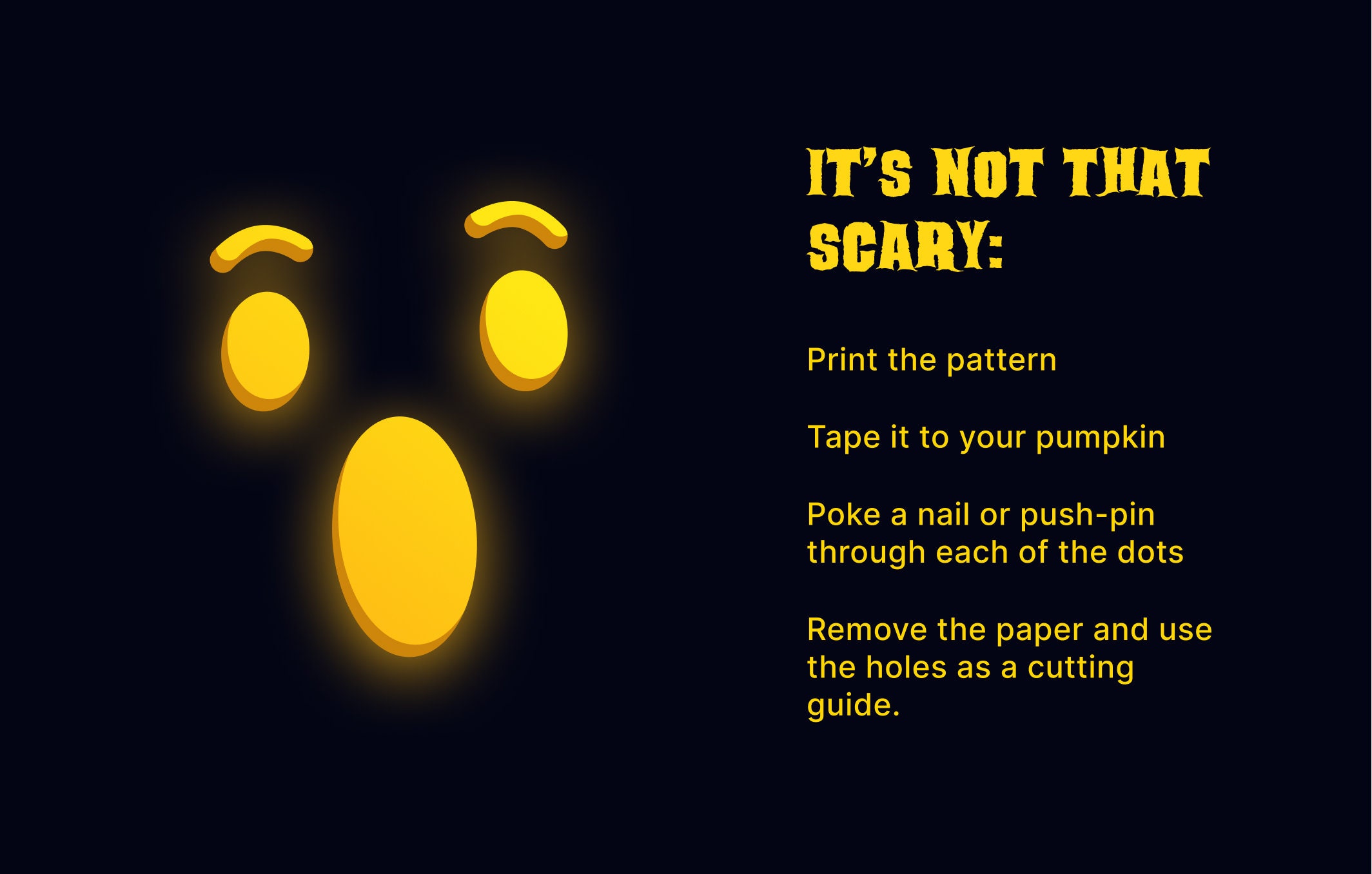 Emoji Pumpkin Carving Printable Stencil - Etsy