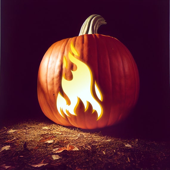 ドラゴンカボチャの彫刻パターン | ハロウィンパーティーにぴったりの