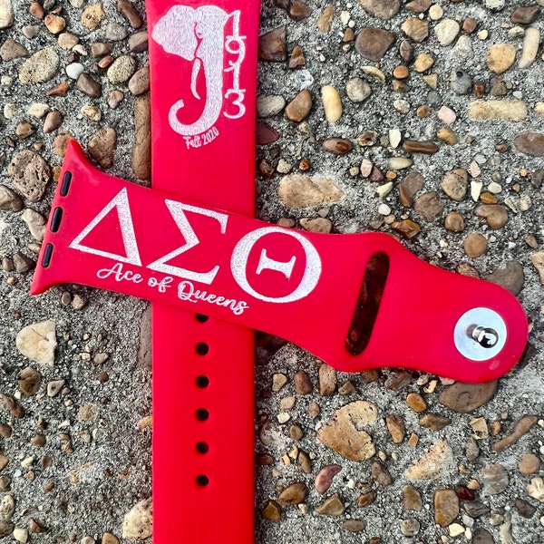 Delta Sigma Theta Customizable Watch Band | Delta Band | Delta | Probate