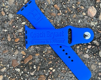 Your LOGO Engraved on Watch Band