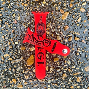 Delta Sigma Theta Customizable Watch Band | Delta Band | Delta Sigma Theta Sorority | Filled in! Probate Gift | D9 | Delta