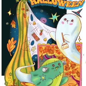 Happy Halloween Greeting card